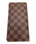 LOUIS VUITTON (ルイ ヴィトン) ダミエ ポルトフォイユ ブラザ：35000円
