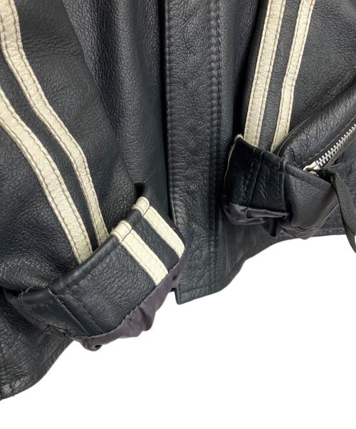 Schott（ショット）Schott (ショット) レザージャケット ブラック サイズ:Mの古着・服飾アイテム