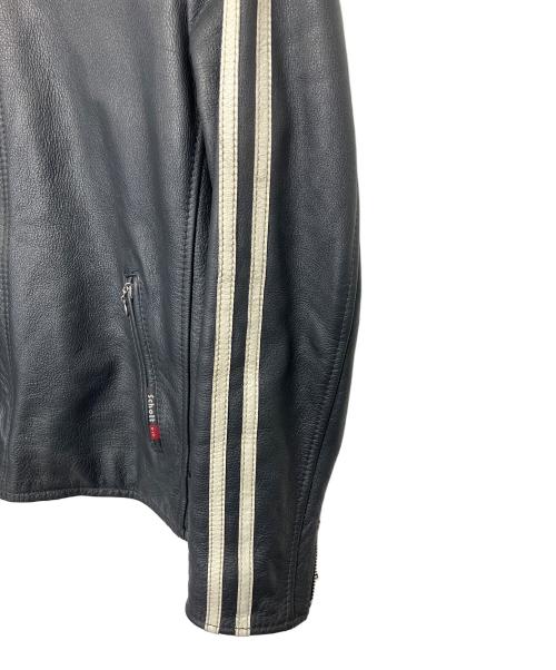 Schott（ショット）Schott (ショット) レザージャケット ブラック サイズ:Mの古着・服飾アイテム