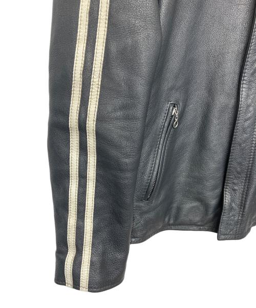 Schott（ショット）Schott (ショット) レザージャケット ブラック サイズ:Mの古着・服飾アイテム