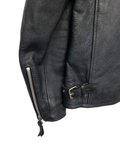 Schott（ショット）Schott (ショット) レザージャケット ブラック サイズ:Mの古着・服飾アイテム