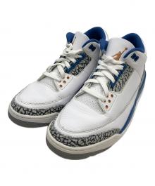 NIKE（ナイキ）の古着「Nike Air Jordan 3 Retro "True Blue and Copper"」｜ホワイト×ブルー