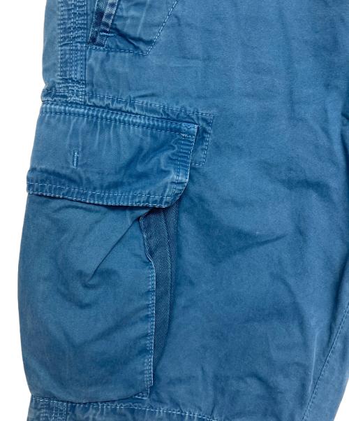STONE ISLAND（ストーンアイランド）STONE ISLAND (ストーンアイランド) ガーメントダイカーゴショートパンツ ブルー サイズ:73.5cm W29の古着・服飾アイテム