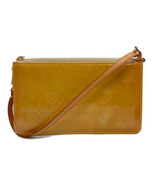 LOUIS VUITTON（ルイ ヴィトン）LOUIS VUITTON (ルイ ヴィトン) ヴェルニ　レキシントン　ハンドバッグ イエローの古着・服飾アイテム