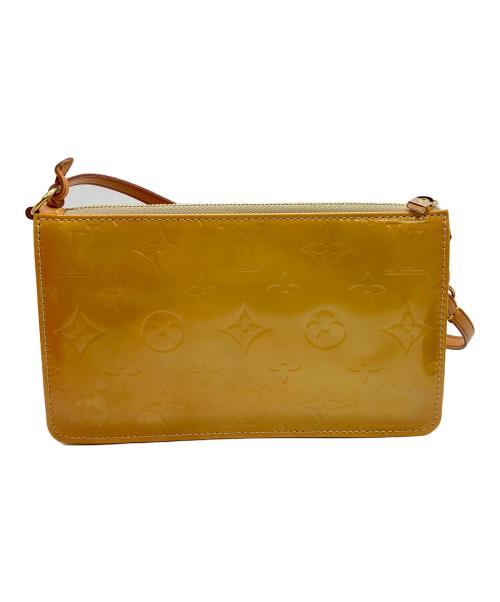 LOUIS VUITTON（ルイ ヴィトン）LOUIS VUITTON (ルイ ヴィトン) ヴェルニ　レキシントン　ハンドバッグ イエローの古着・服飾アイテム