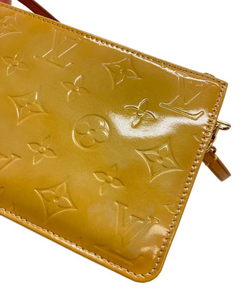 LOUIS VUITTON（ルイ ヴィトン）LOUIS VUITTON (ルイ ヴィトン) ヴェルニ　レキシントン　ハンドバッグ イエローの古着・服飾アイテム