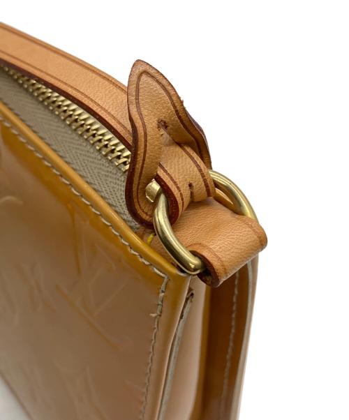 LOUIS VUITTON（ルイ ヴィトン）LOUIS VUITTON (ルイ ヴィトン) ヴェルニ　レキシントン　ハンドバッグ イエローの古着・服飾アイテム