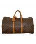 LOUIS VUITTON（ルイ ヴィトン）の古着「モノグラム キーポル50 トラベルバッグ」
