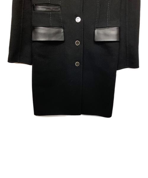 HERMES（エルメス）HERMES (エルメス) カシミヤコート ブラック サイズ:36の古着・服飾アイテム