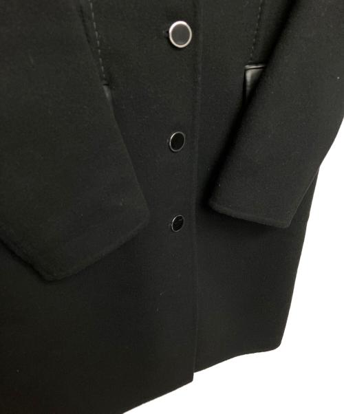 HERMES（エルメス）HERMES (エルメス) カシミヤコート ブラック サイズ:36の古着・服飾アイテム