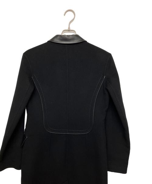 HERMES（エルメス）HERMES (エルメス) カシミヤコート ブラック サイズ:36の古着・服飾アイテム