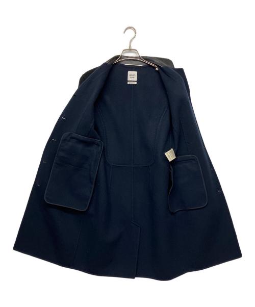 HERMES（エルメス）HERMES (エルメス) カシミヤコート ブラック サイズ:36の古着・服飾アイテム