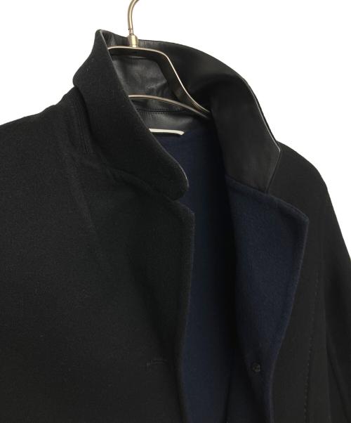 HERMES（エルメス）HERMES (エルメス) カシミヤコート ブラック サイズ:36の古着・服飾アイテム