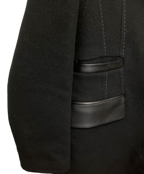 HERMES（エルメス）HERMES (エルメス) カシミヤコート ブラック サイズ:36の古着・服飾アイテム