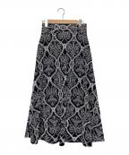 JILL STUARTジルスチュアート）の古着「ロングスカート」｜ブラック