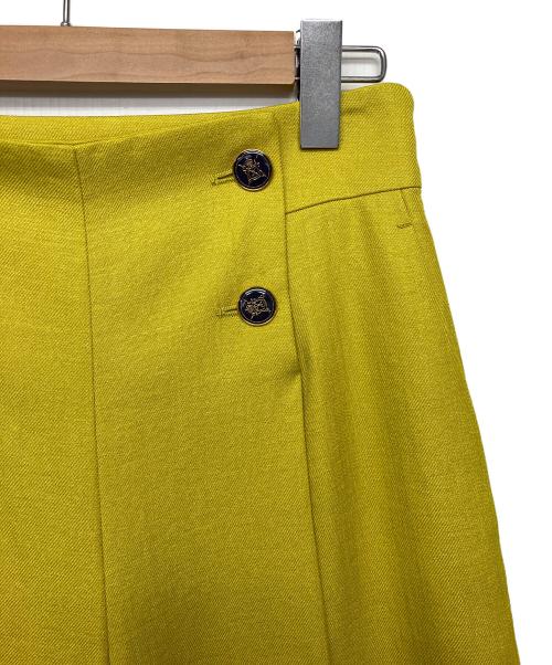 Pinky & Dianne（ピンキーアンドダイアン）Pinky & Dianne (ピンキーアンドダイアン) ワイドパンツ イエロー サイズ:38の古着・服飾アイテム