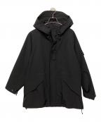Spick and Spanスピックアンドスパン）の古着「フーデッドコート」｜ブラック