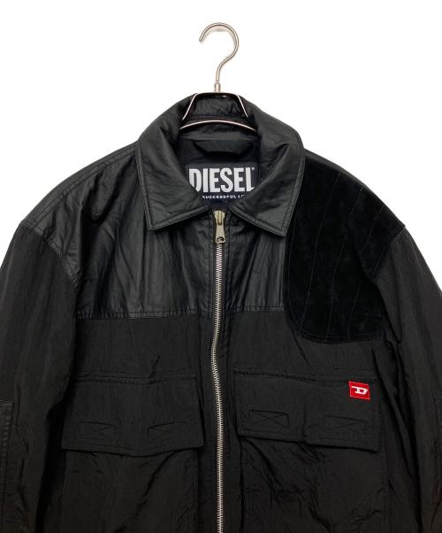 DIESEL（ディーゼル）DIESEL (ディーゼル) J-TECH ジップジャケット ブラック サイズ:Lの古着・服飾アイテム