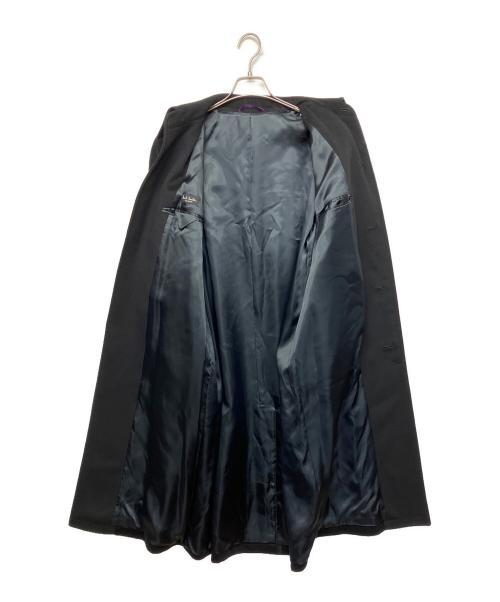 Paul Smith COLLECTION（ポールスミス コレクション）Paul Smith COLLECTION (ポールスミス コレクション) ステンカラーコート ブラック サイズ:L　の古着・服飾アイテム
