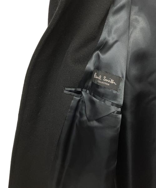 Paul Smith COLLECTION（ポールスミス コレクション）Paul Smith COLLECTION (ポールスミス コレクション) ステンカラーコート ブラック サイズ:L　の古着・服飾アイテム
