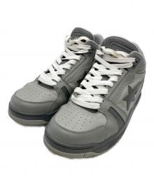 BAPE BY A BATHING APE（ベイプバイアベイシングエイプ）の古着「スニーカー」｜グレー