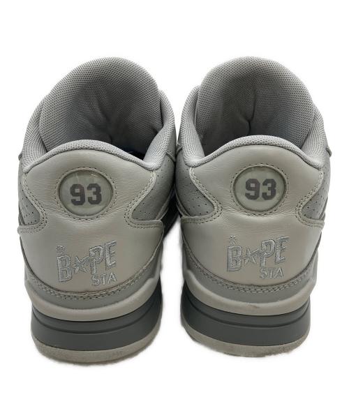 BAPE BY A BATHING APE（ベイプバイアベイシングエイプ）BAPE BY A BATHING APE (ベイプバイアベイシングエイプ) スニーカー グレー サイズ:26cmの古着・服飾アイテム