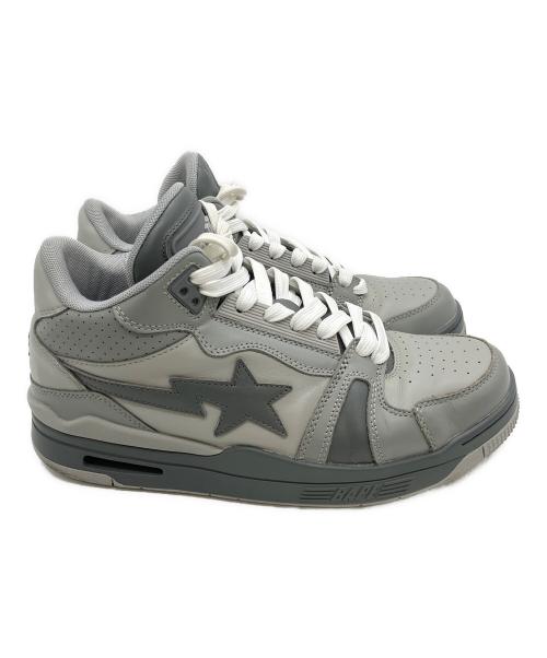 BAPE BY A BATHING APE（ベイプバイアベイシングエイプ）BAPE BY A BATHING APE (ベイプバイアベイシングエイプ) スニーカー グレー サイズ:26cmの古着・服飾アイテム