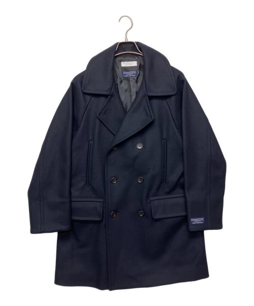 BEAUTY&YOUTH（ビューティーアンドユース）BEAUTY&YOUTH (ビューティーアンドユース) EMMETEX (エメテックス) Pコート ネイビー サイズ:Mの古着・服飾アイテム