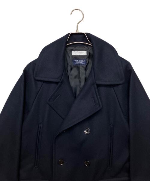 BEAUTY&YOUTH（ビューティーアンドユース）BEAUTY&YOUTH (ビューティーアンドユース) EMMETEX (エメテックス) Pコート ネイビー サイズ:Mの古着・服飾アイテム
