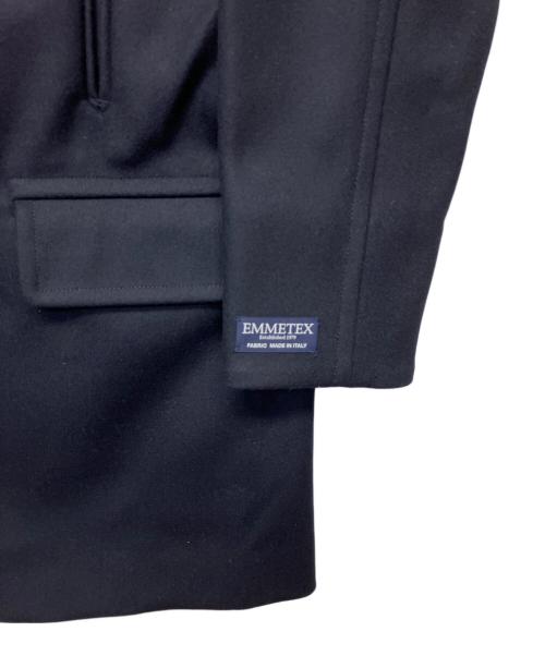 BEAUTY&YOUTH（ビューティーアンドユース）BEAUTY&YOUTH (ビューティーアンドユース) EMMETEX (エメテックス) Pコート ネイビー サイズ:Mの古着・服飾アイテム