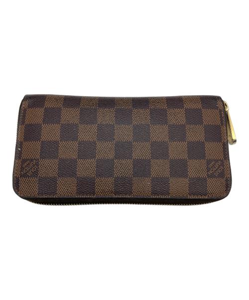 LOUIS VUITTON（ルイ ヴィトン）LOUIS VUITTON (ルイ ヴィトン) ダミエ　ジッピー ウォレット　長財布 ブラウンの古着・服飾アイテム