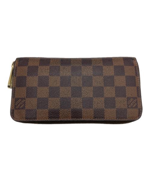 LOUIS VUITTON（ルイ ヴィトン）LOUIS VUITTON (ルイ ヴィトン) ダミエ　ジッピー ウォレット　長財布 ブラウンの古着・服飾アイテム