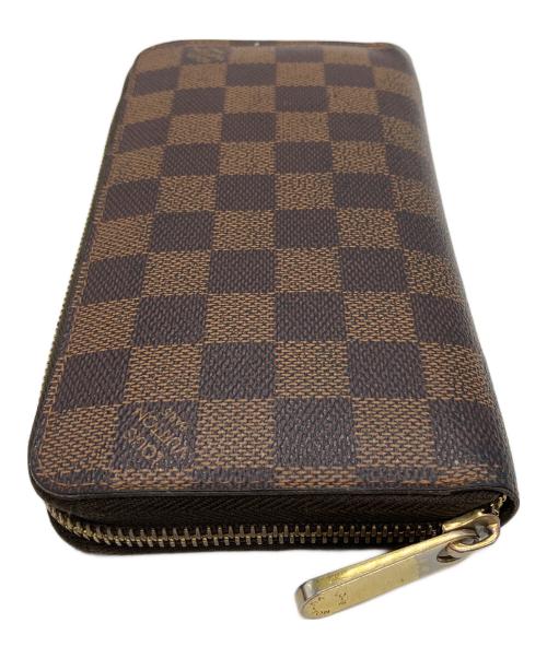 LOUIS VUITTON（ルイ ヴィトン）LOUIS VUITTON (ルイ ヴィトン) ダミエ　ジッピー ウォレット　長財布 ブラウンの古着・服飾アイテム