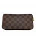 LOUIS VUITTON（ルイ ヴィトン）の古着「ダミエ　ジッピー ウォレット　長財布」｜ブラウン