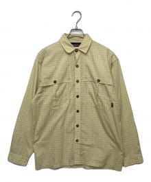 Patagonia（パタゴニア）の古着「アイランドホッパーシャツ」｜イエロー
