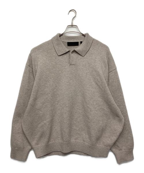 FOG ESSENTIALS（フィアオブゴッド エッセンシャル）FOG ESSENTIALS (フィアオブゴッド エッセンシャル) 厚手ニット ベージュ サイズ:Mの古着・服飾アイテム