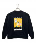 PLAN Cプランシー）の古着「スウェット」｜ブラック