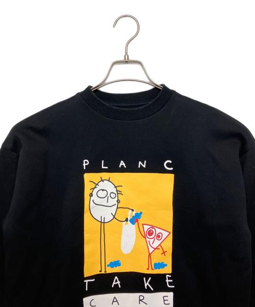 PLAN C（プランシー）Plan C (プランシー) スウェット ブラック サイズ:Sの古着・服飾アイテム