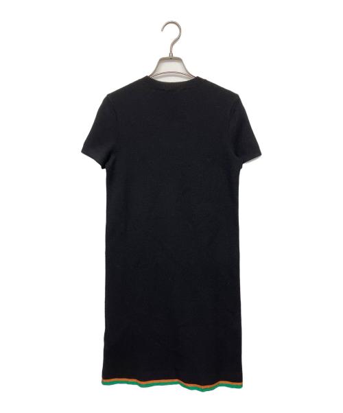 COACH（コーチ）COACH (コーチ) ニットワンピース ブラック サイズ:FREEの古着・服飾アイテム