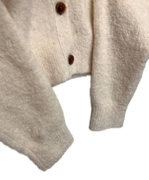 COACH（コーチ）COACH (コーチ) 厚手カーディガン ベージュ サイズ:XSの古着・服飾アイテム