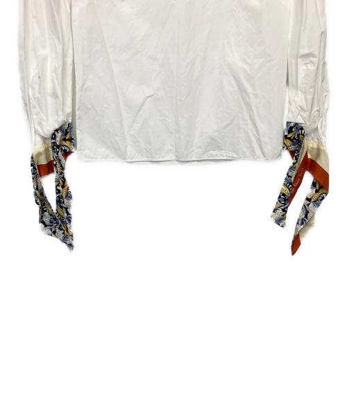 Christian Dior（クリスチャン ディオール）Christian Dior (クリスチャン ディオール) 長袖ブラウス ホワイト サイズ:36の古着・服飾アイテム