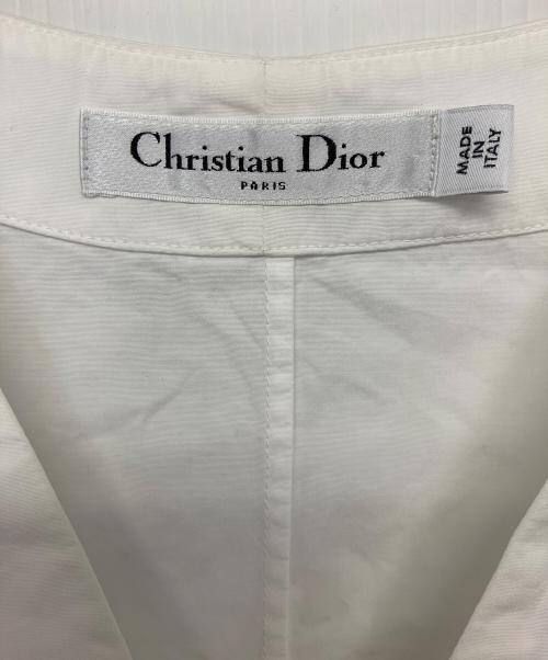 Christian Dior（クリスチャン ディオール）Christian Dior (クリスチャン ディオール) 長袖ブラウス ホワイト サイズ:36の古着・服飾アイテム