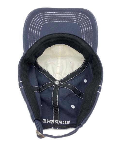 SUPREME（シュプリーム）SUPREME (シュプリーム) Big Stitch 6-Panel　キャップ　2020 Fall/Winter ネイビーの古着・服飾アイテム