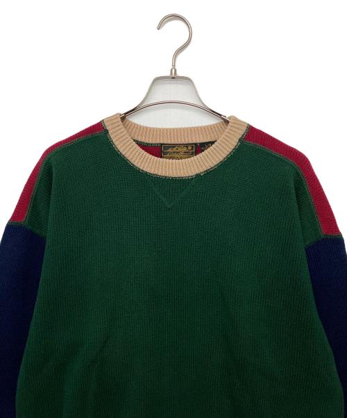 Eddie Bauer（エディーバウアー）Eddie Bauer (エディーバウアー) セーター グリーン サイズ:Lの古着・服飾アイテム