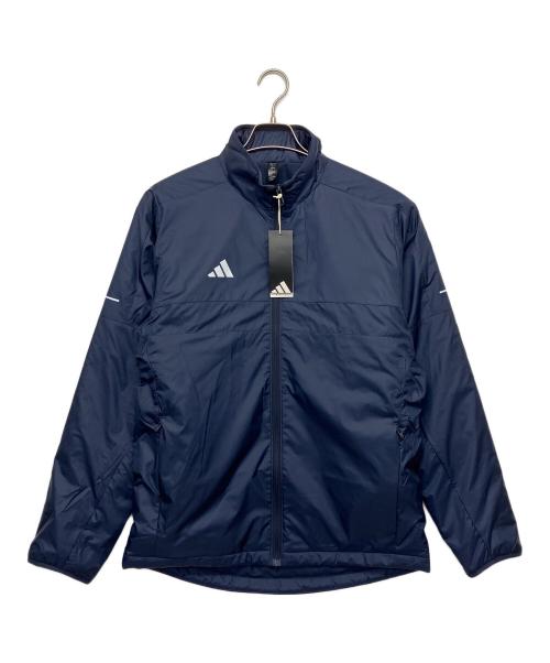 adidas（アディダス）adidas (アディダス) パデットジャケット ネイビー サイズ:L　 未使用品の古着・服飾アイテム