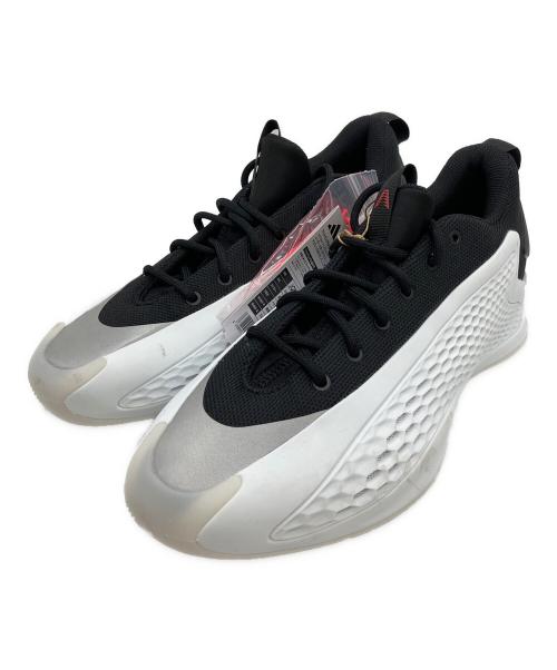 adidas（アディダス）adidas (アディダス) アンソニー・エドワーズ 1 ロー ホワイト×ブラック サイズ:28cmの古着・服飾アイテム