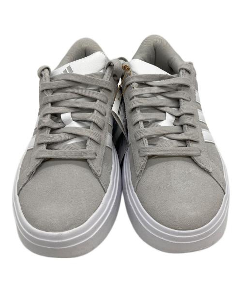 adidas（アディダス）adidas (アディダス) GRAND COURT PF SUEDE W グレー サイズ:24cm 未使用品の古着・服飾アイテム