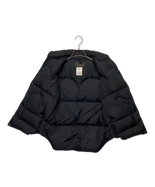 RockyMountainFeatherBed（ロッキーマウンテンフェザーベッド）RockyMountainFeatherBed (ロッキーマウンテンフェザーベッド) レザー切り替えダウンベスト ブラック サイズ:36の古着・服飾アイテム