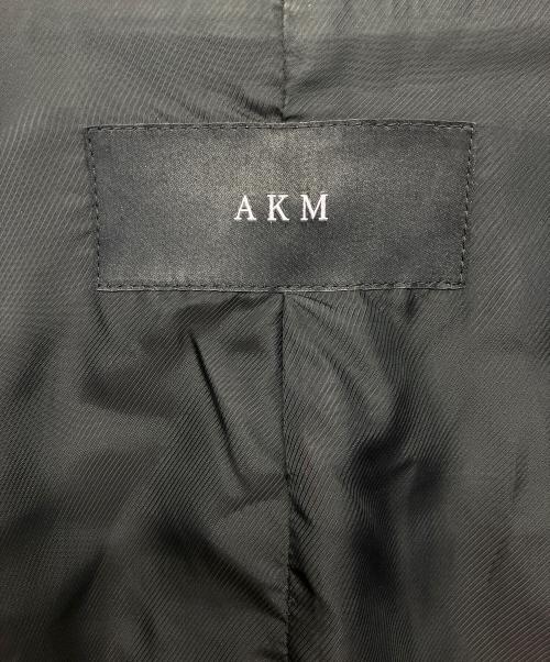 AKM（エーケーエム）AKM (エーケーエム) レザージャケット ブラック サイズ:Mの古着・服飾アイテム