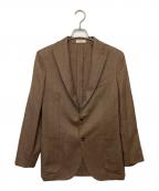 BOGLIOLIボリオリ）の古着「3B段返りテーラードジャケット」｜ブラウン
